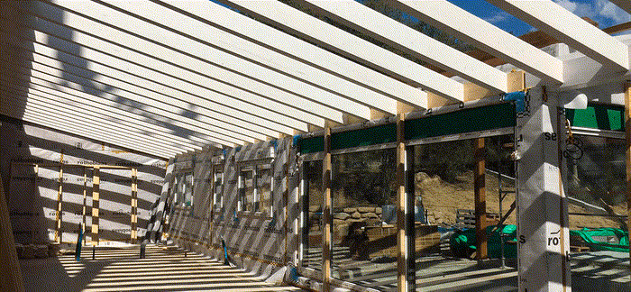Construcción de la vivienda Passivhaus en Gerona