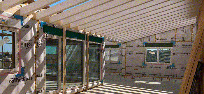 Construcción de la vivienda Passivhaus en Gerona