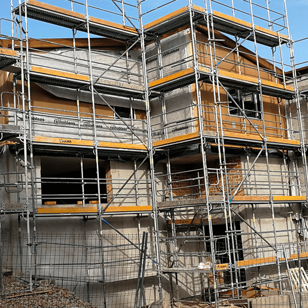 Construcción de la vivienda Passivhaus en Gerona